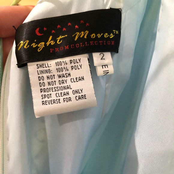 Unique Watercolor Prom Dress - Picture 6 of 6